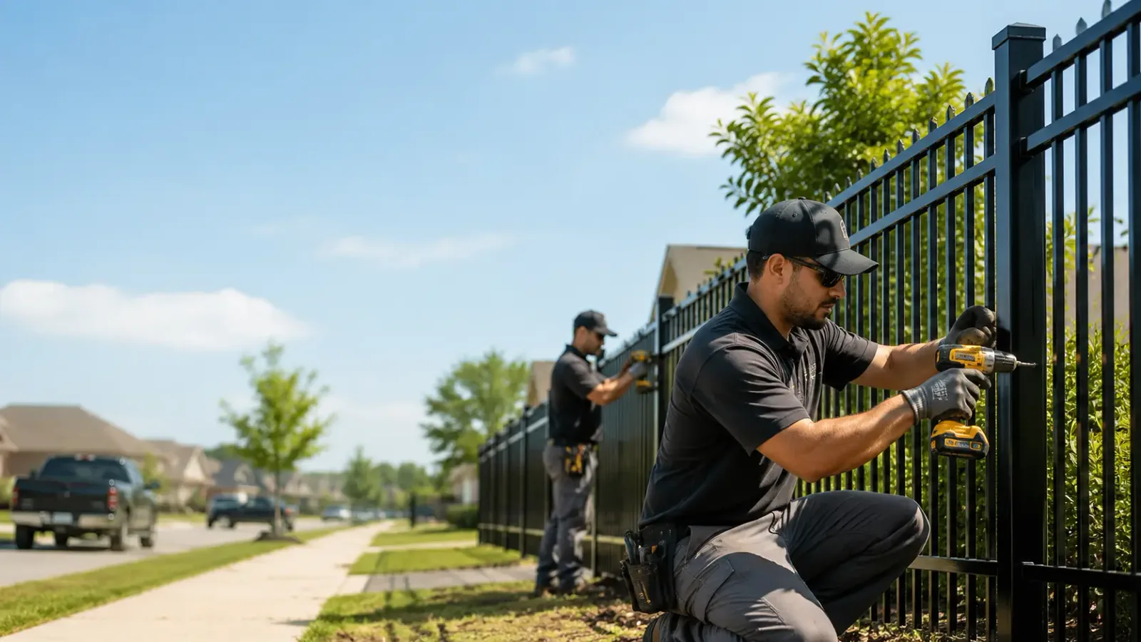 Metal Fence Installation in Upland, IN